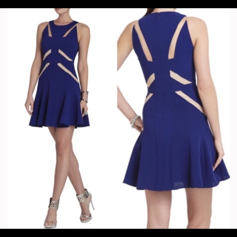 Bcbg orient solie size 6 cutout cocktail dress